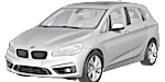 BMW F45 P24B1 Fault Code